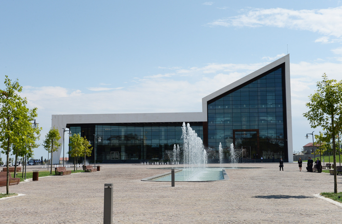 Heydar Aliyev Center opened in Shamkir (PHOTO)