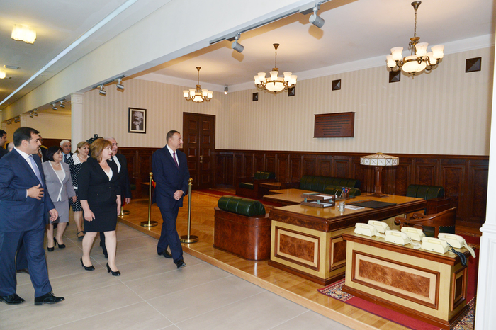 Heydar Aliyev Center opened in Shamkir (PHOTO)