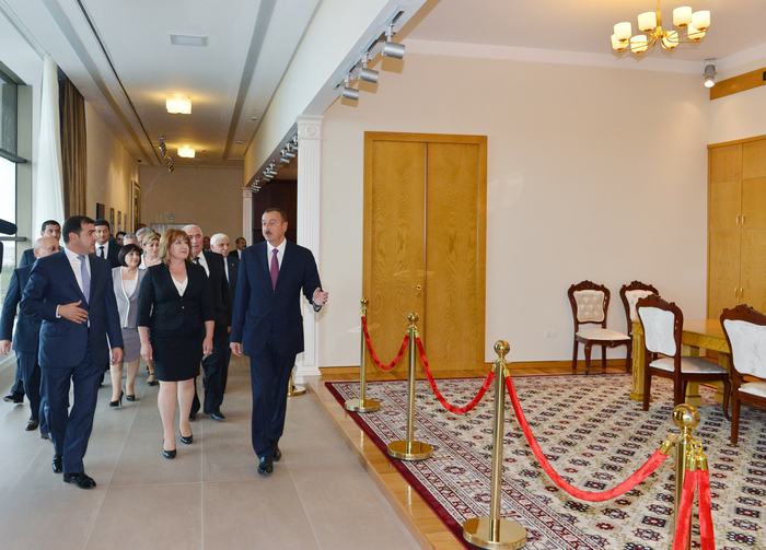 Heydar Aliyev Center opened in Shamkir (PHOTO)