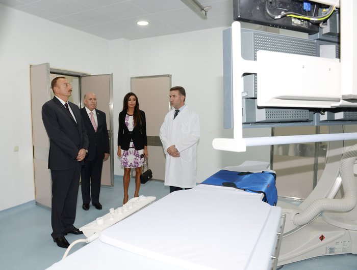 President Ilham Aliyev and his spouse attend opening of Training and Surgical Clinic of Azerbaijan Medical University (PHOTO)