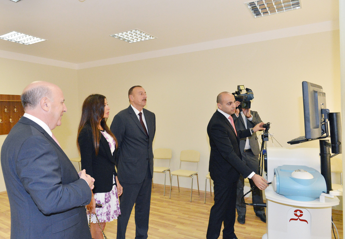 President Ilham Aliyev and his spouse attend opening of Training and Surgical Clinic of Azerbaijan Medical University (PHOTO)