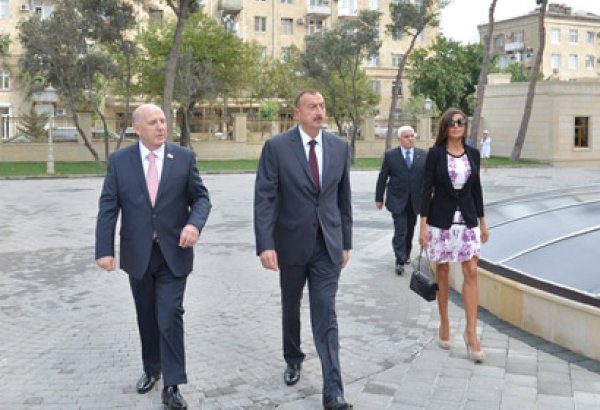 President Ilham Aliyev and his spouse attend opening of Training and Surgical Clinic of Azerbaijan Medical University (PHOTO)
