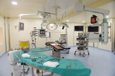 President Ilham Aliyev and his spouse attend opening of Training and Surgical Clinic of Azerbaijan Medical University (PHOTO)