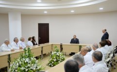 President Ilham Aliyev and his spouse attend opening of Training and Surgical Clinic of Azerbaijan Medical University (PHOTO)