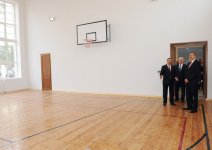 Azerbaijani President visits schools in Khatai district of Baku after overhaul (PHOTO)