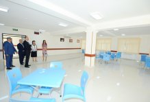 Azerbaijani President and his spouse inspect three remodeled schools in Baku (PHOTO)