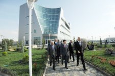 Azerbaijani President attends opening of shipyard in Baku (PHOTO)