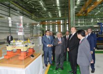 Azerbaijani President attends opening of shipyard in Baku (PHOTO)