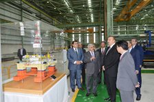 Azerbaijani President attends opening of shipyard in Baku (PHOTO)