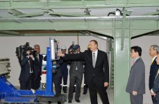 Azerbaijani President attends opening of shipyard in Baku (PHOTO)