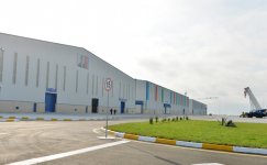 Azerbaijani President attends opening of shipyard in Baku (PHOTO)