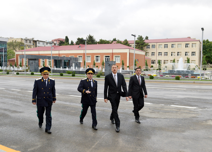 Azerbaijani President attends opening of new building of Anti-Corruption Department under Prosecutor General (PHOTO)