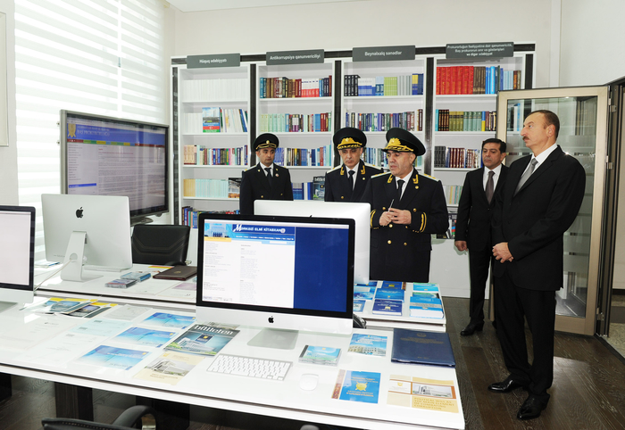 Azerbaijani President attends opening of new building of Anti-Corruption Department under Prosecutor General (PHOTO)