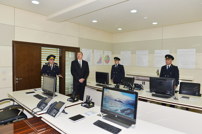 Azerbaijani President attends opening of new building of Anti-Corruption Department under Prosecutor General (PHOTO)