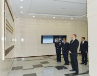 Azerbaijani President attends opening of new building of Anti-Corruption Department under Prosecutor General (PHOTO)