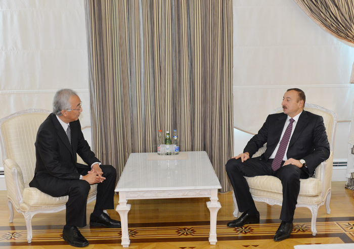 Azerbaijani President receives Japanese Ambassador