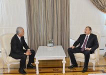 Azerbaijani President receives Japanese Ambassador