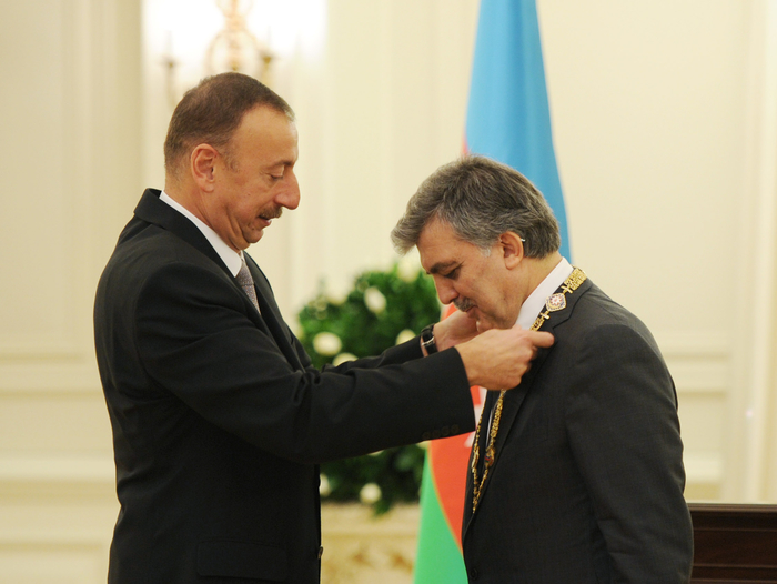 Turkish "State Award" assigned to Azerbaijani President  (PHOTO)
