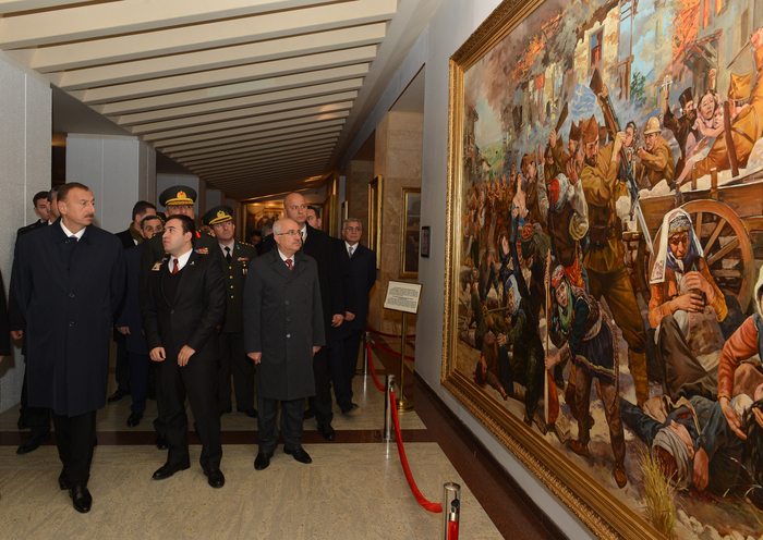 Azerbaijani President visits mausoleum of Mustafa Kemal Ataturk (PHOTO)