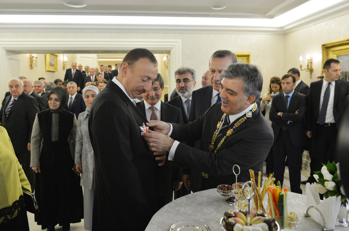 Turkish "State Award" assigned to Azerbaijani President  (PHOTO)