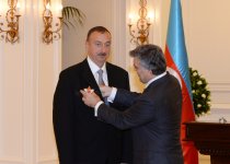 Turkish "State Award" assigned to Azerbaijani President  (PHOTO)