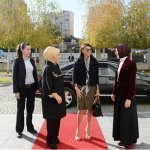 Azerbaijan`s first lady meets spouse of Turkish Premier (PHOTO)