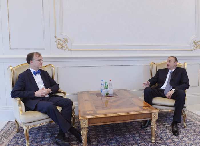 Azerbaijani President receives credentials of Finnish Ambassador