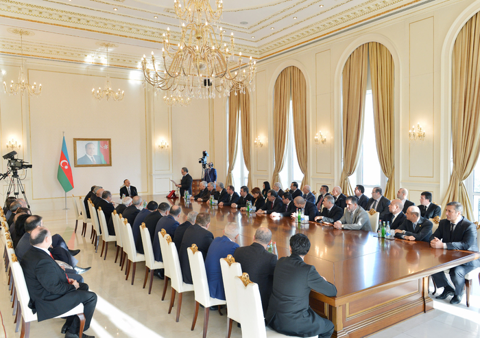 President Ilham Aliyev: Azerbaijan has free media and determined to further develop it (PHOTO)