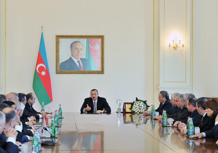 President Ilham Aliyev: Azerbaijan has free media and determined to further develop it (PHOTO)