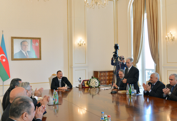 President Ilham Aliyev: Azerbaijan has free media and determined to further develop it (PHOTO)