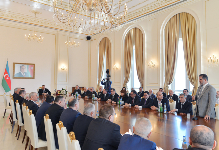 President Ilham Aliyev: Azerbaijan has free media and determined to further develop it (PHOTO)