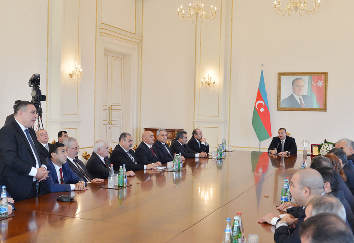 President Ilham Aliyev: Azerbaijan has free media and determined to further develop it (PHOTO)