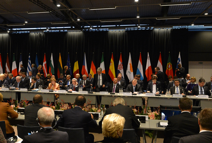 Azerbaijani president participates in third Eastern Partnership Summit (PHOTO)