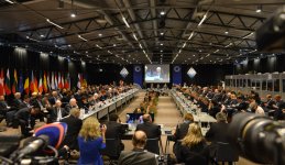 Azerbaijani president participates in third Eastern Partnership Summit (PHOTO)