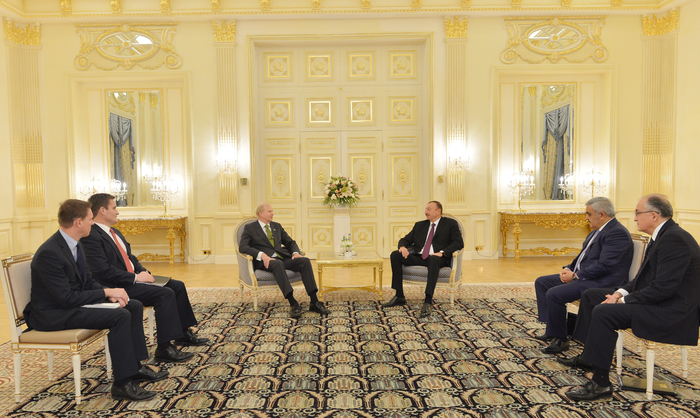 Azerbaijani president receives BP Group Chief Executive