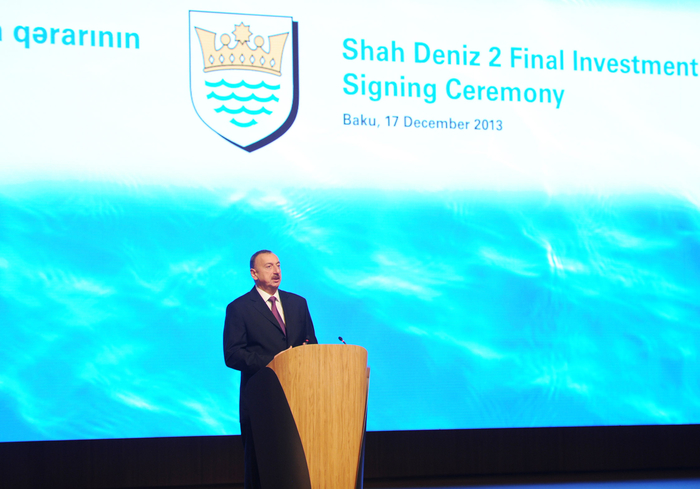 President Aliyev: Shah Deniz-2 to provide long term successful economic development of Azerbaijan  (PHOTO)