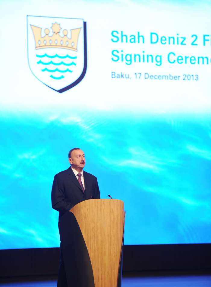 President Aliyev: Shah Deniz-2 to provide long term successful economic development of Azerbaijan  (PHOTO)