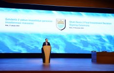 President Aliyev: Shah Deniz-2 to provide long term successful economic development of Azerbaijan  (PHOTO)