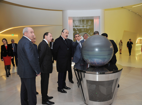 President of Dagestan visits Heydar Aliyev Center in Baku (PHOTO)