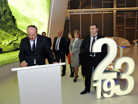 President of Dagestan visits Heydar Aliyev Center in Baku (PHOTO)