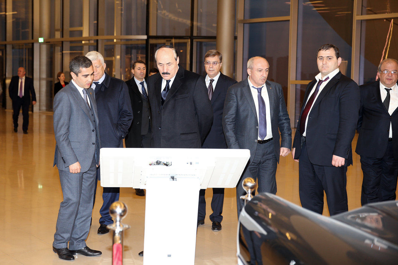 President of Dagestan visits Heydar Aliyev Center in Baku (PHOTO)