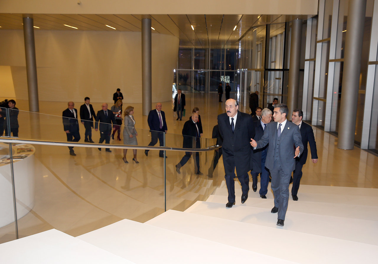 President of Dagestan visits Heydar Aliyev Center in Baku (PHOTO)