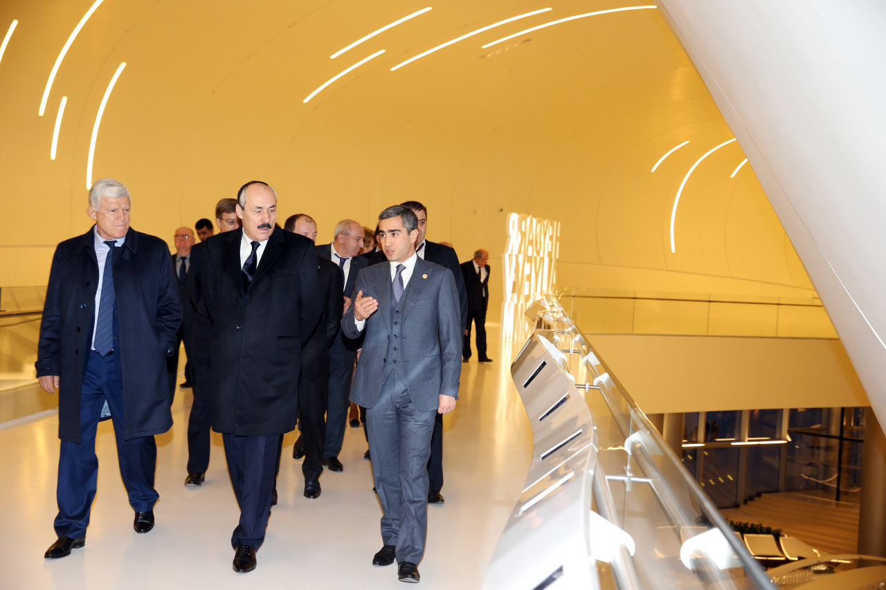 President of Dagestan visits Heydar Aliyev Center in Baku (PHOTO)