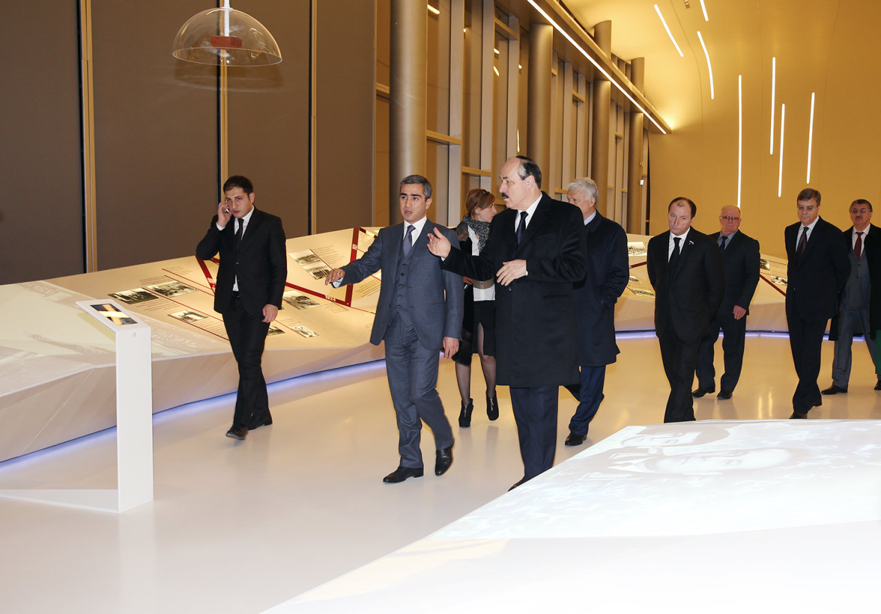 President of Dagestan visits Heydar Aliyev Center in Baku (PHOTO)