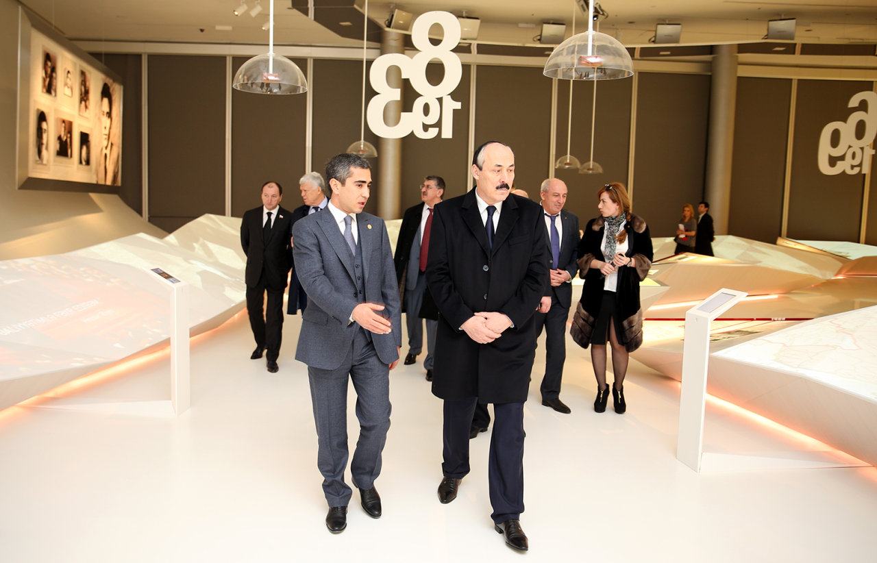 President of Dagestan visits Heydar Aliyev Center in Baku (PHOTO)