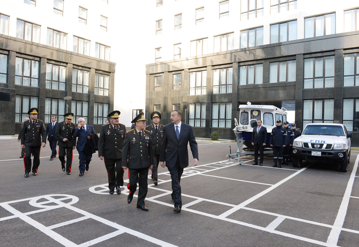 President  of Azerbaijan inaugurates Academy of Ministry of Emergency Situations (PHOTO)