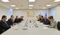 Azerbaijani President Ilham Aliyev meets NATO Secretary General in Brussels (PHOTO)