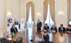 Azerbaijani president named “Person of the year 2013” by National Hero Chingiz Mustafayev Foundation and ANS Group of Companies (PHOTO)
