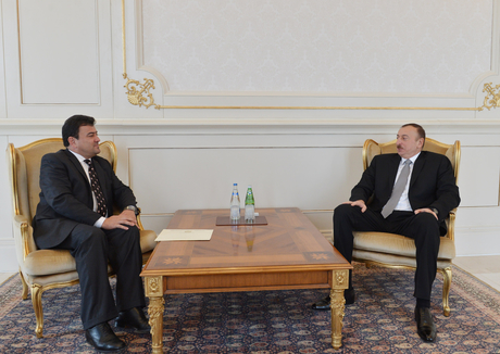 Azerbaijani president receives Afghan ambassador