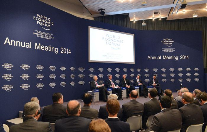 Azerbaijani President attends Eurasia: The Next Frontier? session of World Economic Forum (PHOTO)